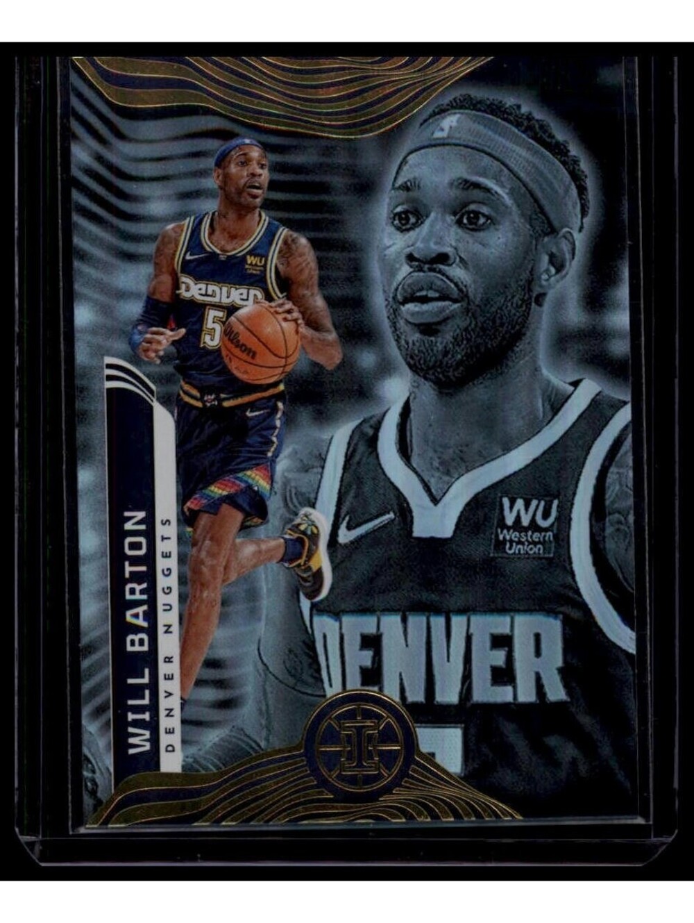 2021-22 Panini Illusions Will Barton #24 Denver Nuggets - Picture 1 of 2